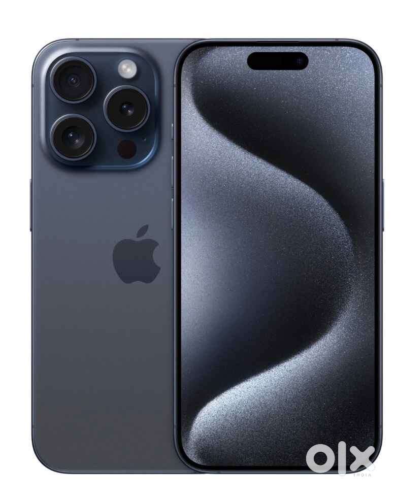 I phone 15 promax 256 gb blue indian with bill box