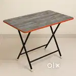 Big Foldable Grey Table – Like New – ₹1,099 Only! Pre-Book Now!