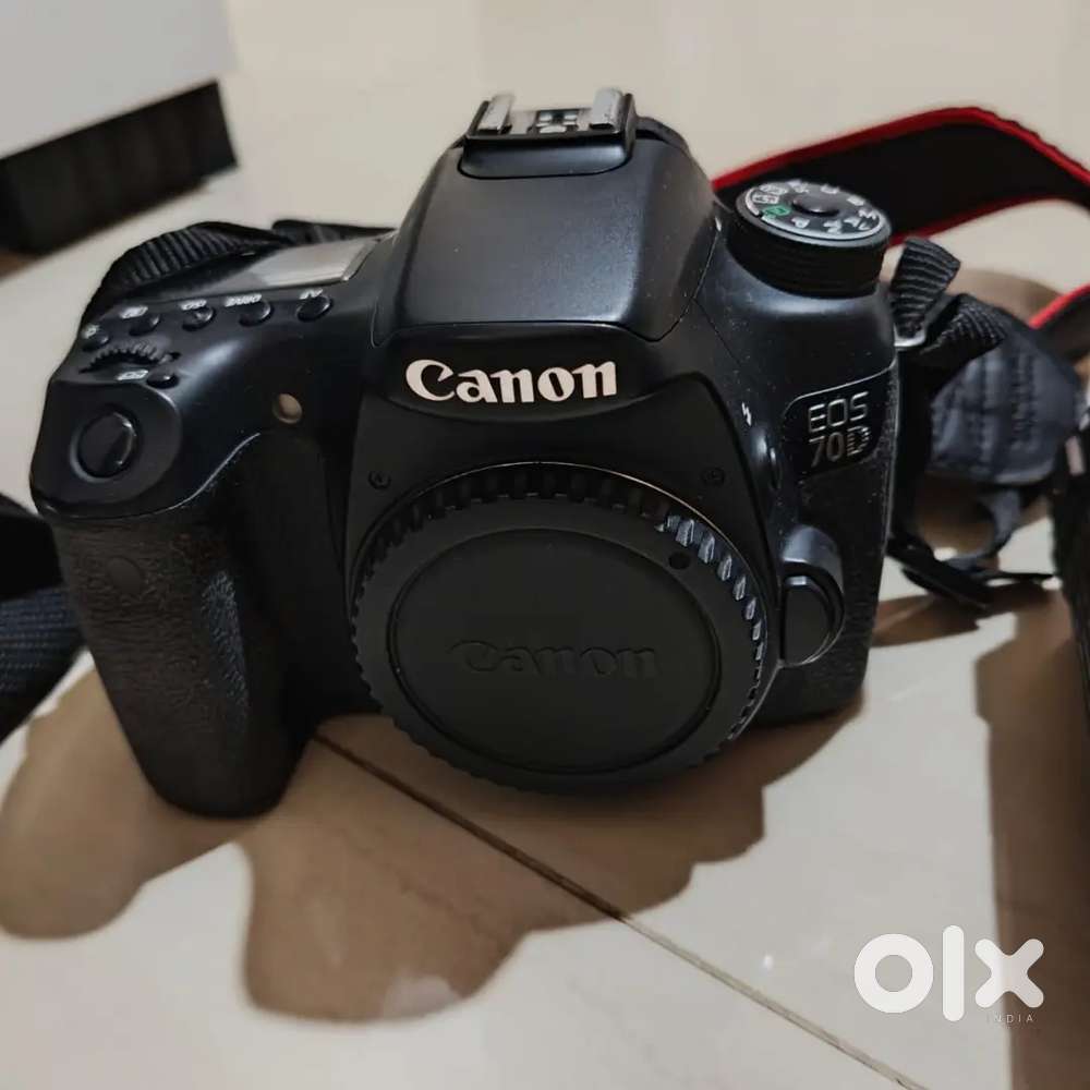 Canon 70D + 55-250mm Lens  Professional DSLR Camera on Rent ₹1500/Day