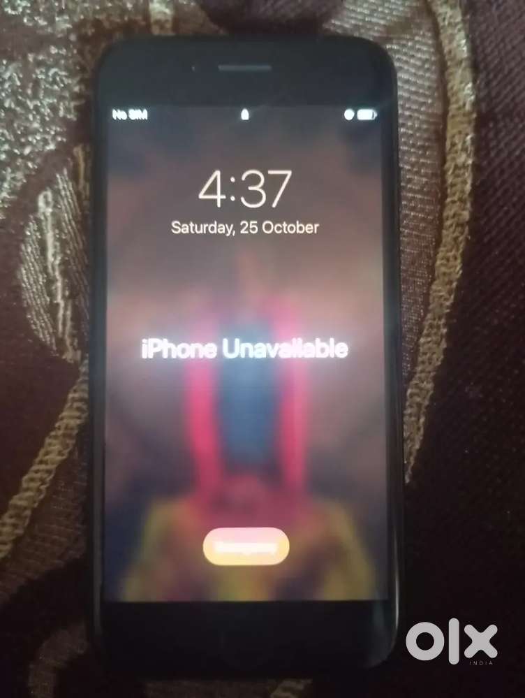 iPhone 7 model battery  100 password lock