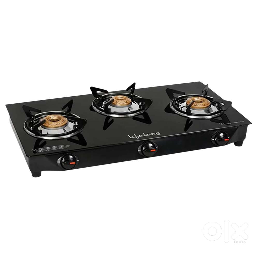 LPG Gas stove- 3 burner gas stove.