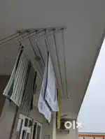 Roof hanging cloth stand