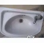 TWO WASH BASINS WITH TAPS