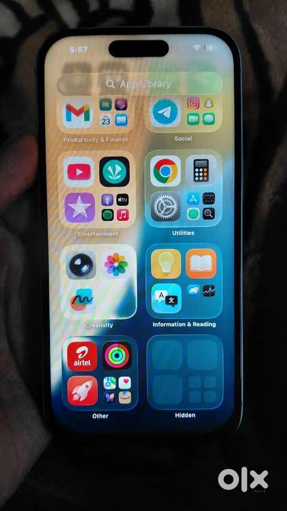 IPhone 15 with New Display and New Battery changed