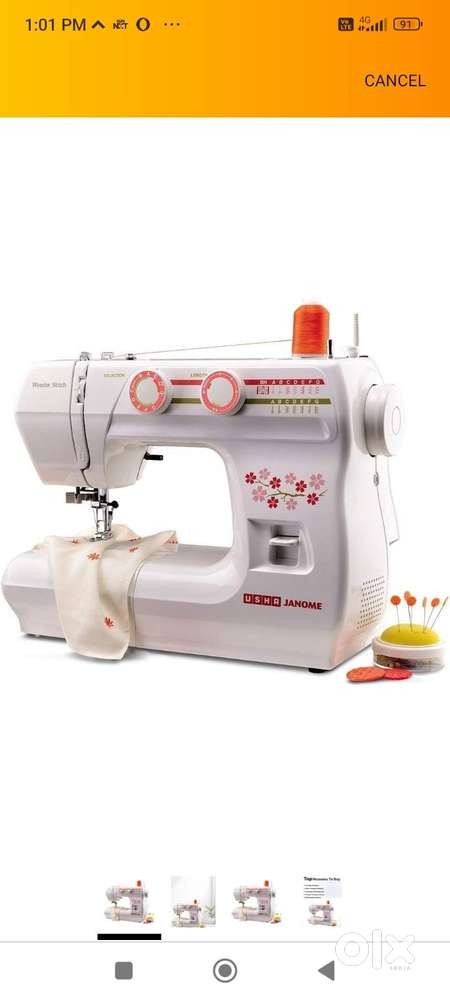 Usha jasmine tailor machine