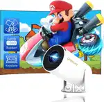 NEWEST UPGRADED M18 ANDROID SMART 4500LM LED PROJECTOR WIFI HDMI