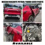 Nissan magnite turbo petrol all used parts available