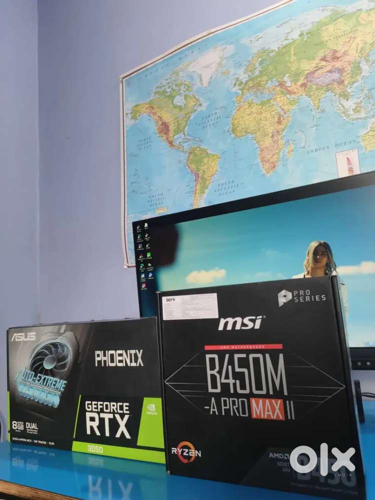 Gaming pc rtx 3050 8gb ddr6(cpu)