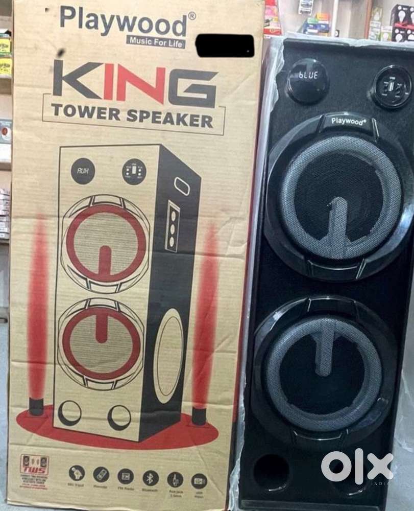 New playwood king ka tower speaker dj bala 6month warnty ke sath me