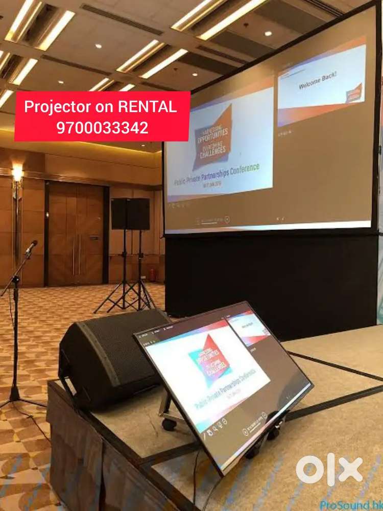 Speaker and projector rentals