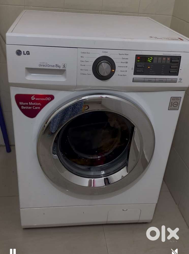 LG Trom front load 8 kg washing machine
