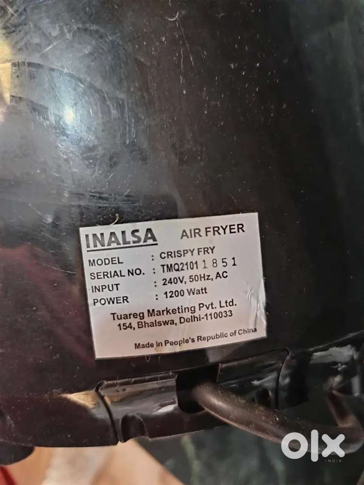 Inalsa Airfryer
