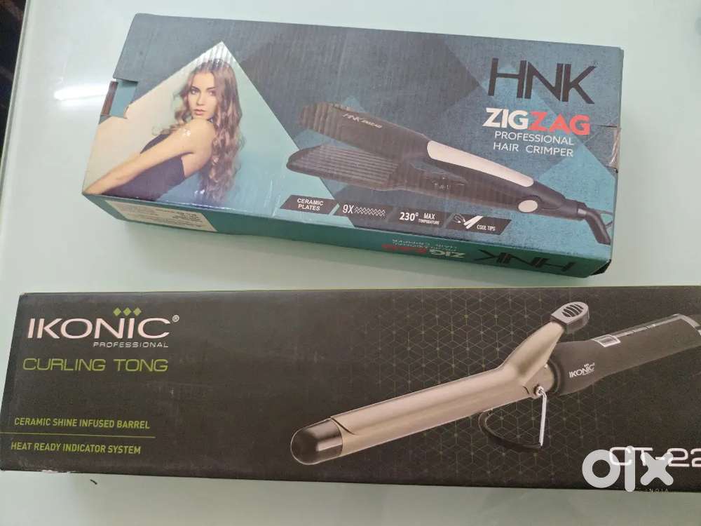 Unused Straightener and curls