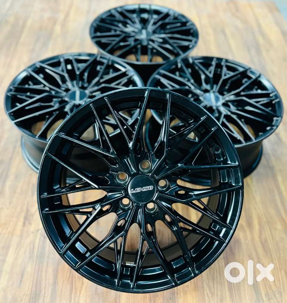 16 inch 5×100 PCD Lenso Veti alloy wheels for Polo vento ameo Virtus