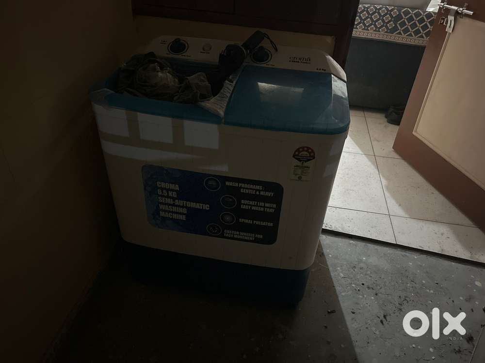 Croma Washing Machine 6.5kg Untouched
