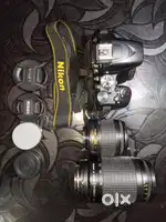 NIKON D3500 DSLR + 2 lens 18-55 mm or 70-300 mm o
