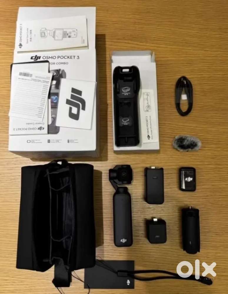 Used Item DJI Osmo Pocket 3 Bundle Vlogging Camera Creator Combo.