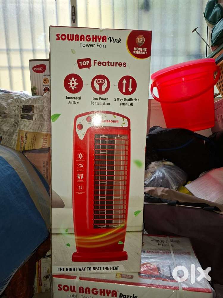 SOWBAGHYA VINK TOWER FAN - Brand new unused item