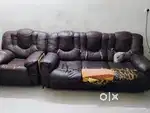 5 seats full cushion sofa