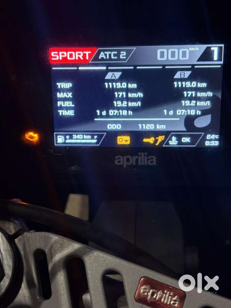 With professional exhaust