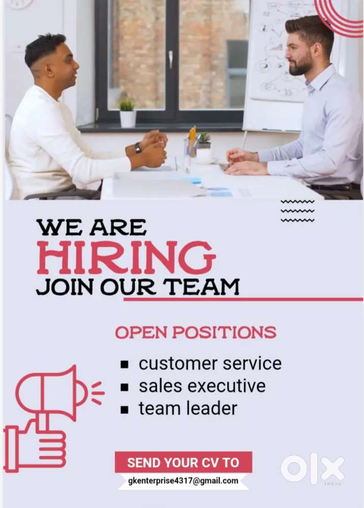 HIRING FOR OFFICE WORK