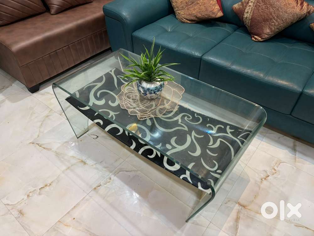 Curved center table for Drawing room