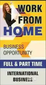 Work from home business opportunity