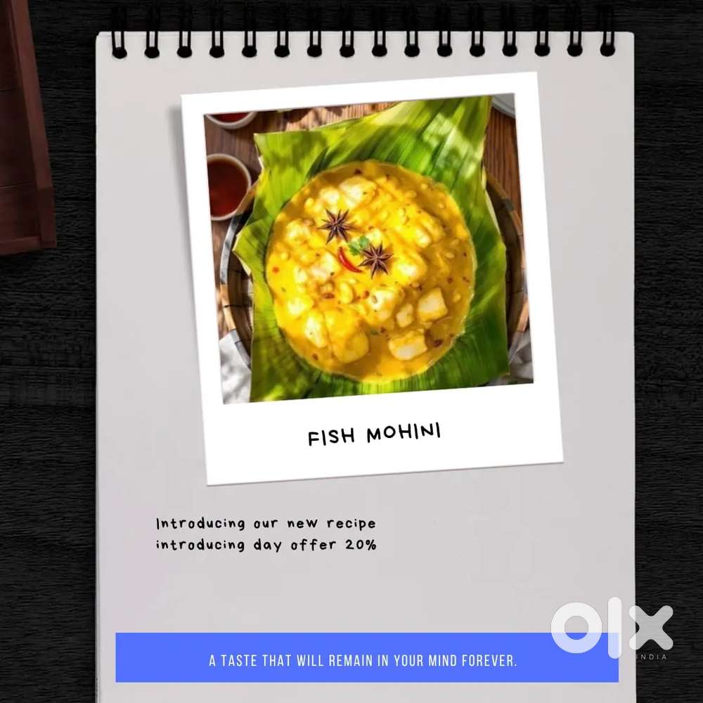 South Indian chef,  fish variety,