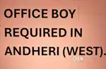 Office Boy / Peon