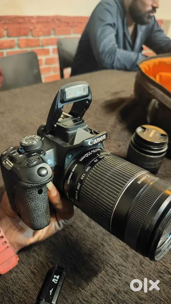 36000  only fresh camera and two lences with double battery