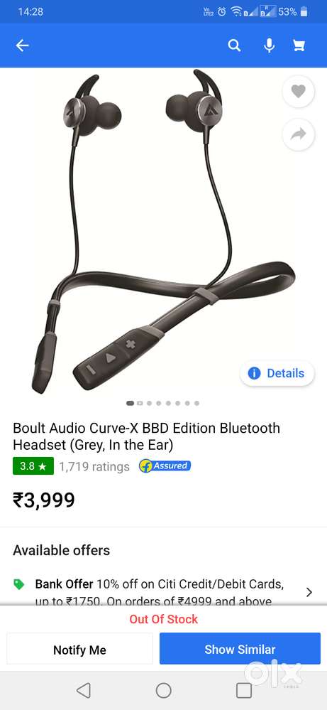 speaker and neckband