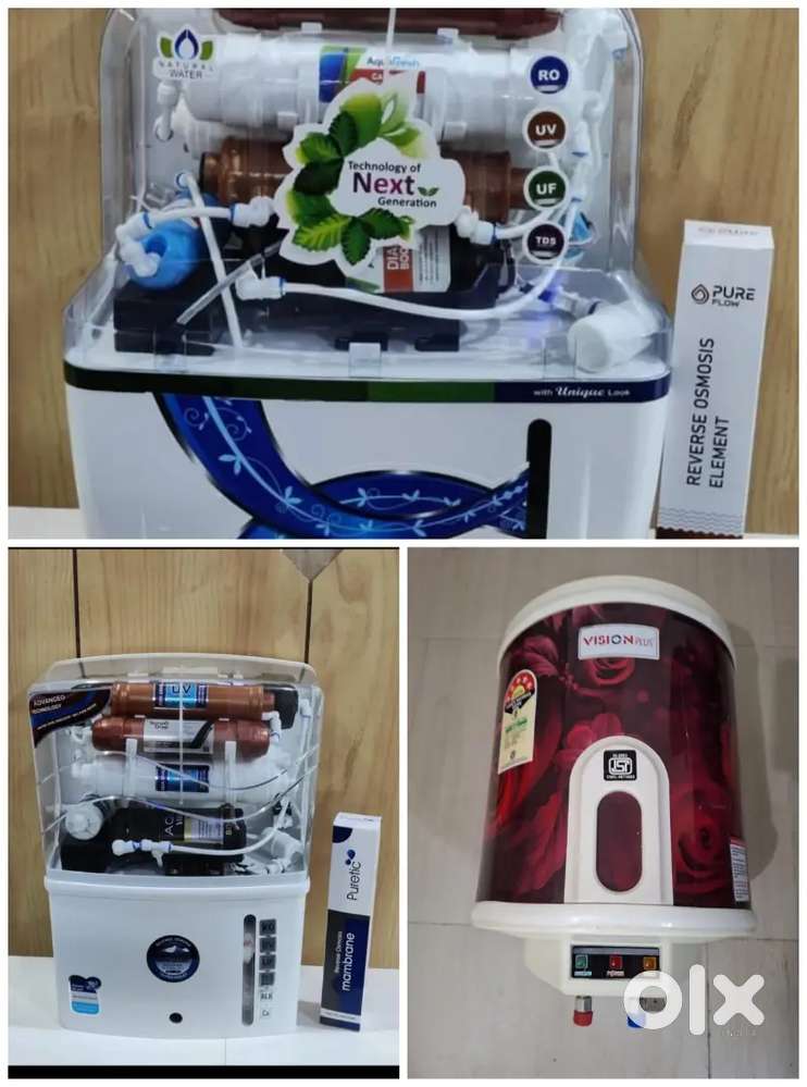 Aqua fresh RO water purifier geyser chimney sales and service Repair