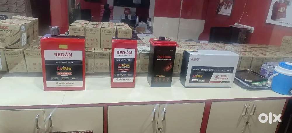 Powerful Redon 12V Lithium Battery forInverter UPS &Solar FastCharging