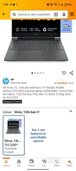 HP Victus, i7 13th Gen