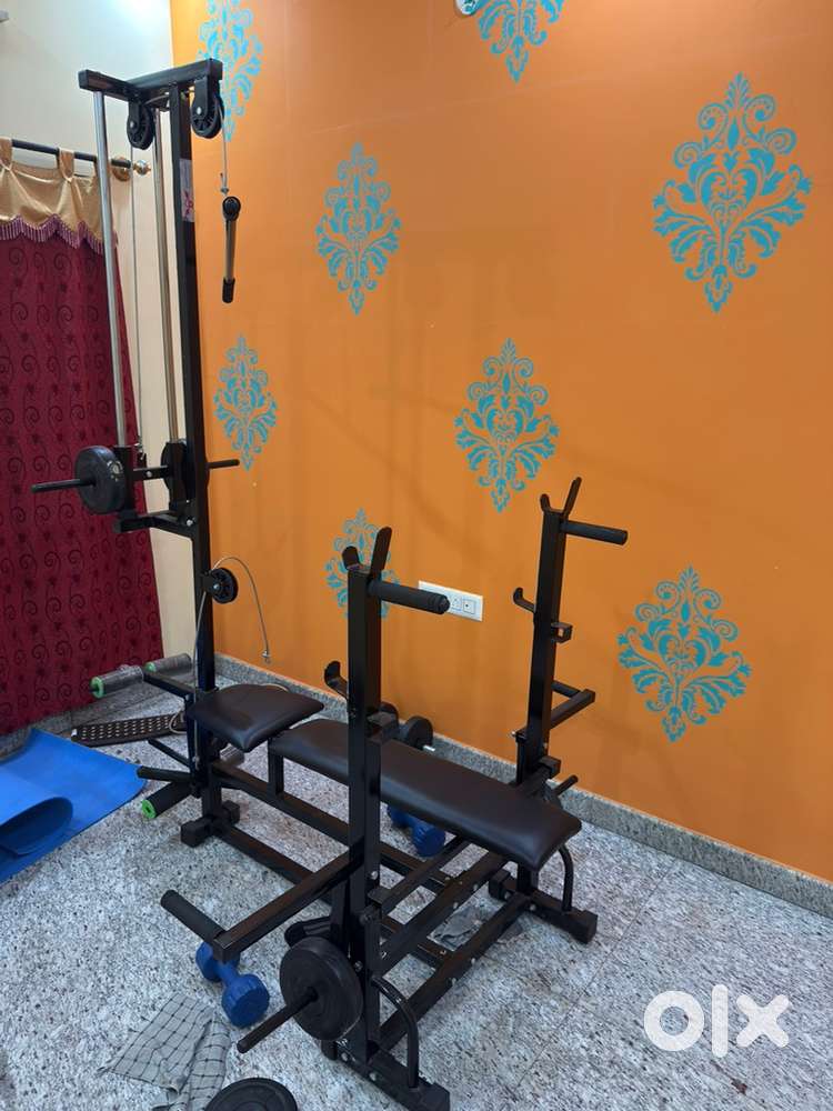 All in one machine and with dumbles