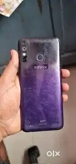 infinix Hot 8 good condition phone 5000 mah battery 6.7inch display