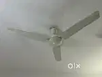 Bajaj company ceiling fan in good condition and working