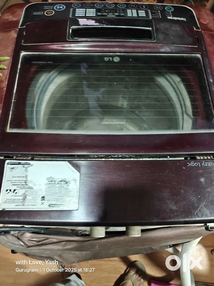 LG Top load washing machine