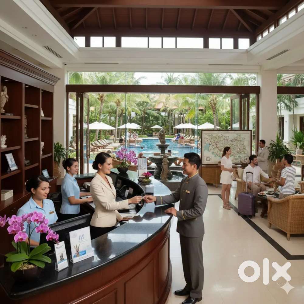 Need Receptionist cum CRE In Resort - Calicut