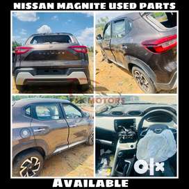Nissan magnite all used parts available