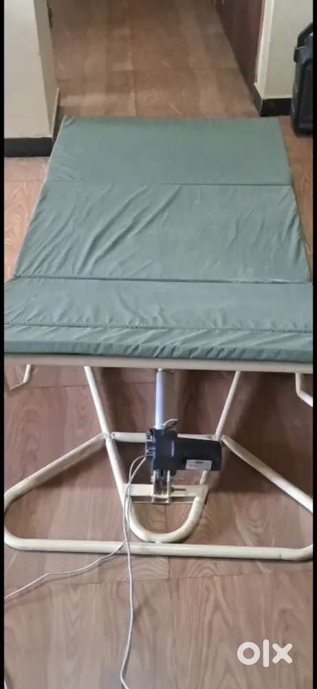 Patient bed recliner and mattress