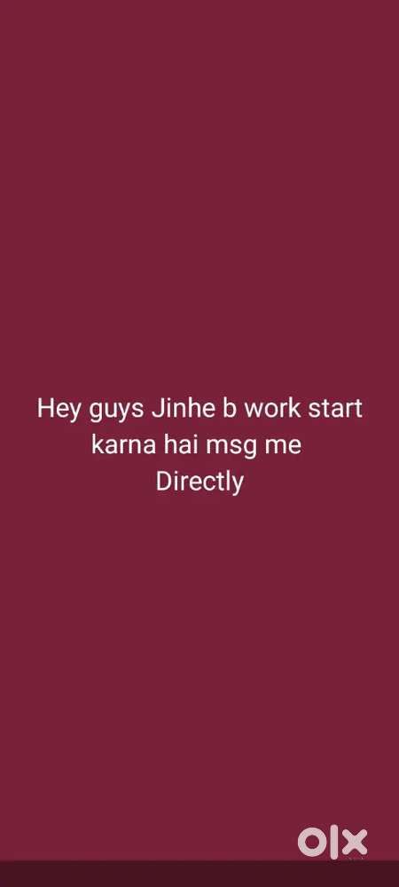 Work from home