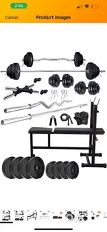 Home gym setup