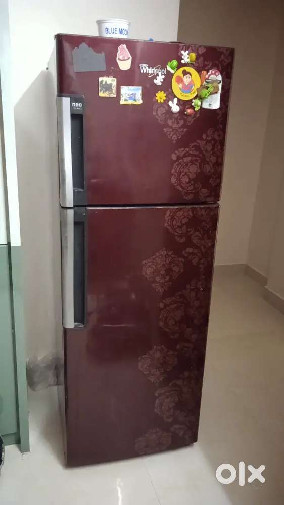 Whirlpool double door fridge
