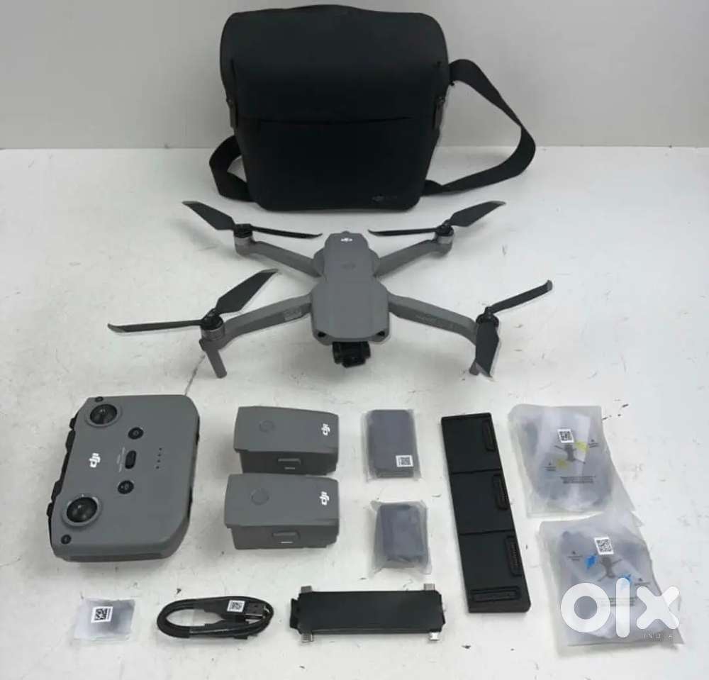 Used DJI Mavic Air 2 Fly More Combo Drone Camera Drone