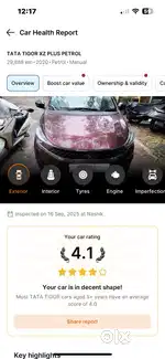 Tata Tigor 2020 Petrol Well Maintained