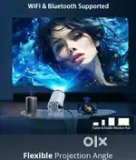 4K Decoding Projector Android 12. WiFi 5G BT Inbuilt Netflix Prime