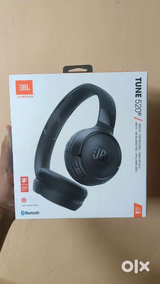 Imported Sealed (Unopened) JBL Tune 520BT HeadphoneDeep Bass57H PT