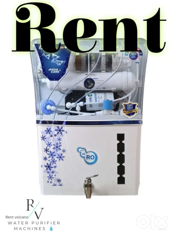 Water purifier available on rent