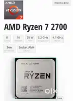 AMD Ryzen 7 2700 8 Core 16 Thread AM4 Cpu available.